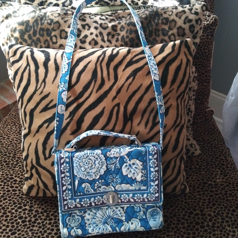 Vera Bradley Julia Satchel Paisley Print Crossbody
